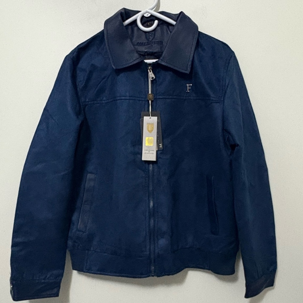 NWT FERRARI F - COLLECTION Navy jacket Large Men’s Made in China